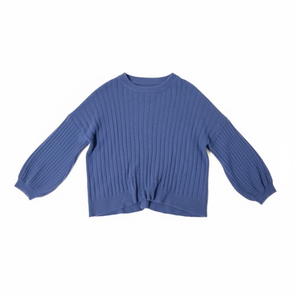 Aerie Blue Ribbed Sweater